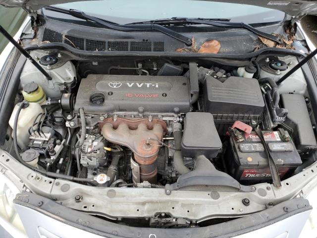 4T1BE46K57U573677 - 2007 TOYOTA CAMRY CE SILVER photo 11