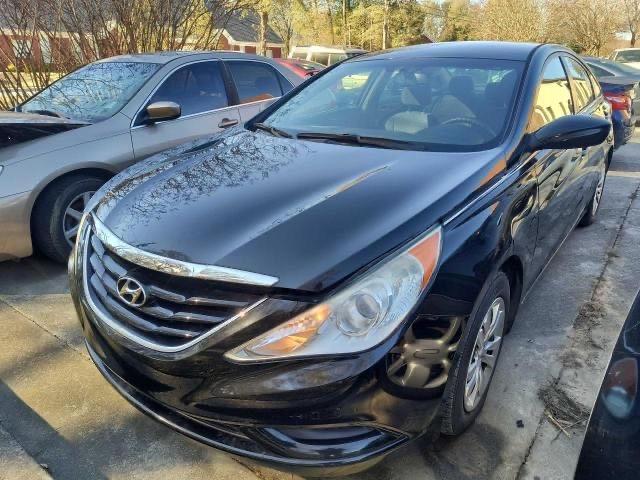 5NPEB4AC8CH403196 - 2012 HYUNDAI SONATA GLS BLACK photo 2