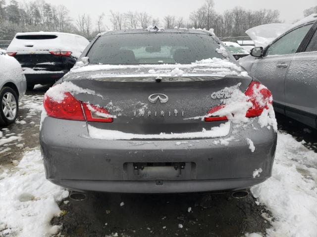 JN1CV6ARXDM758105 - 2013 INFINITI G37 GRAY photo 6