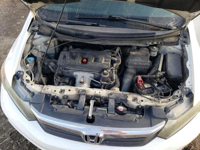 2HGFB2F90CH580731 - 2012 HONDA CIVIC EXL თეთრი ფოტო 11