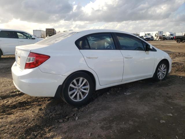 2HGFB2F90CH580731 - 2012 HONDA CIVIC EXL თეთრი ფოტო 3