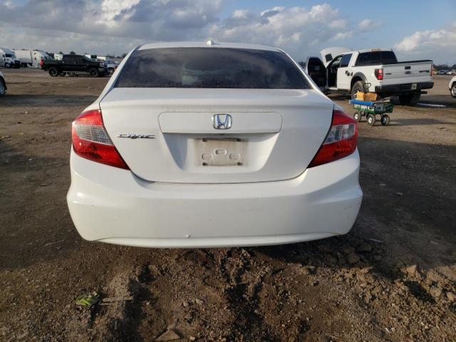 2HGFB2F90CH580731 - 2012 HONDA CIVIC EXL WHITE photo 6