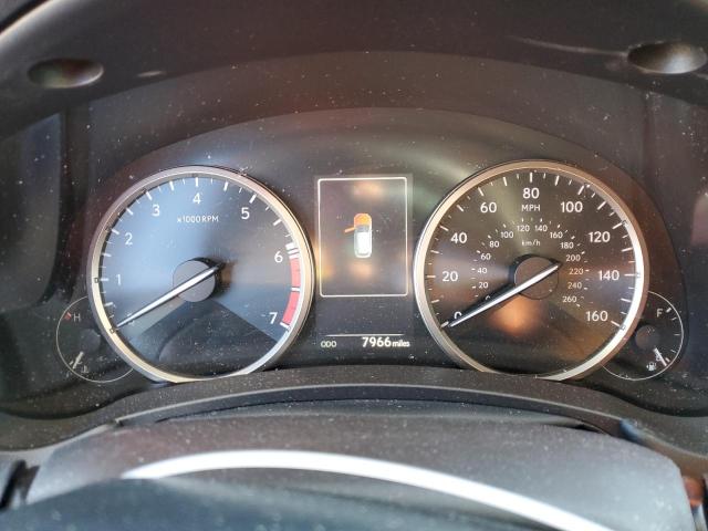 JTJGARBZ5M2186671 - 2021 LEXUS NX 300 BASE Srebrny zdjęcie 9