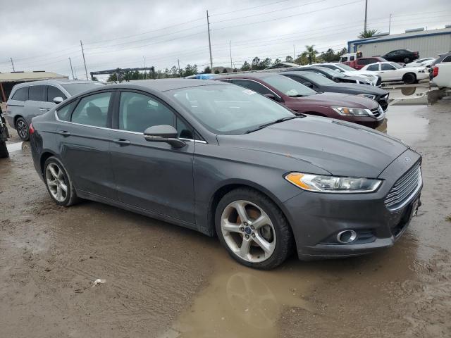 3FA6P0H74GR311616 - 2016 FORD FUSION SE GRAY photo 4