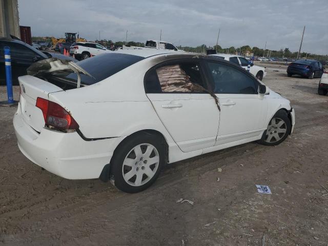 2HGFA16558H356954 - 2008 HONDA CIVIC LX WHITE photo 3