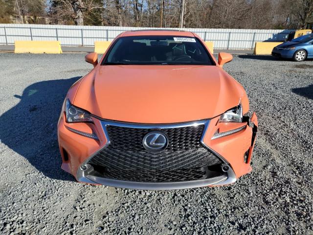 JTHHE5BC8F5010763 - 2015 LEXUS RC 350 ORANGE photo 5