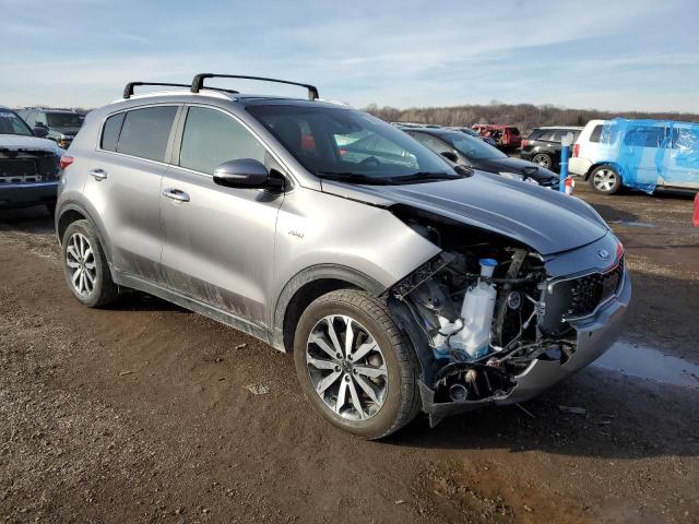 KNDPNCAC8H7184925 - 2017 KIA SPORTAGE EX CHARCOAL photo 4