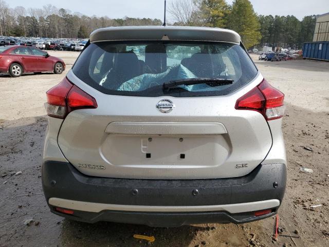 3N1CP5DV5LL520149 - 2020 NISSAN KICKS SR SILVER photo 6