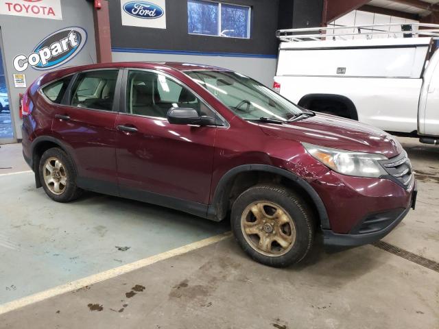 5J6RM4H38DL008248 - 2013 HONDA CR-V LX BURGUNDY photo 4