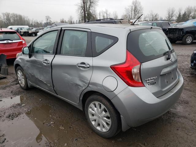 3N1CE2CPXEL398432 - 2014 NISSAN VERSA NOTE S SILVER photo 2