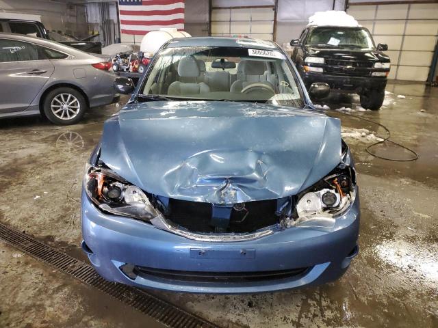 JF1GE61658H528321 - 2008 SUBARU IMPREZA SE 2.5I BLUE photo 5