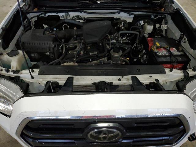 5TFAX5GN5KX144068 - 2019 TOYOTA TACOMA DOUBLE CAB WHITE photo 11