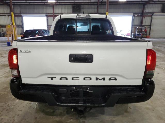 5TFAX5GN5KX144068 - 2019 TOYOTA TACOMA DOUBLE CAB WHITE photo 6