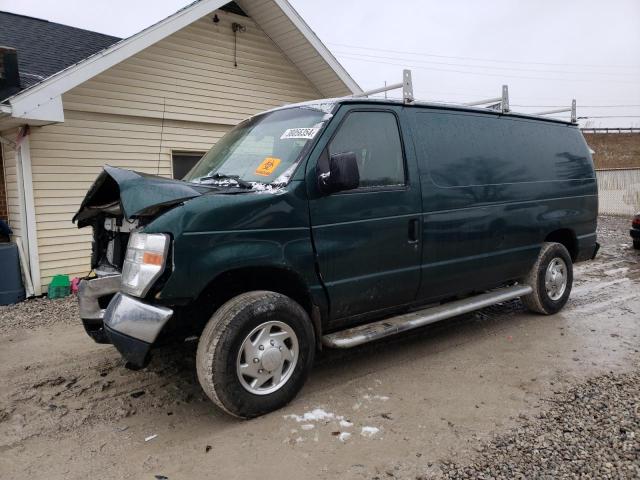 1FTNE2EW0DDA26063 - 2013 FORD ECONOLINE E250 VAN GREEN photo 1