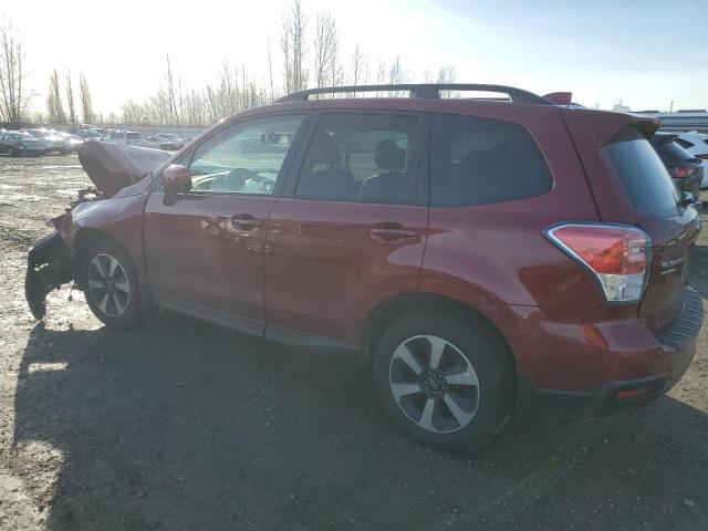 JF2SJAGC5JH601288 - 2018 SUBARU FORESTER 2 RED photo 2