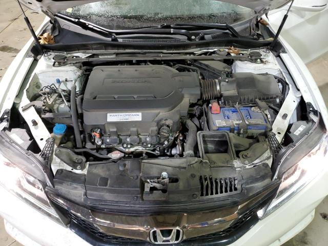 1HGCT2B92GA008053 - 2016 HONDA ACCORD EXL WHITE photo 11