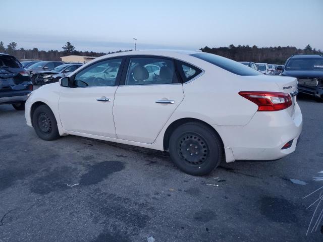 3N1AB7AP9GL675719 - 2016 NISSAN SENTRA S WHITE photo 2