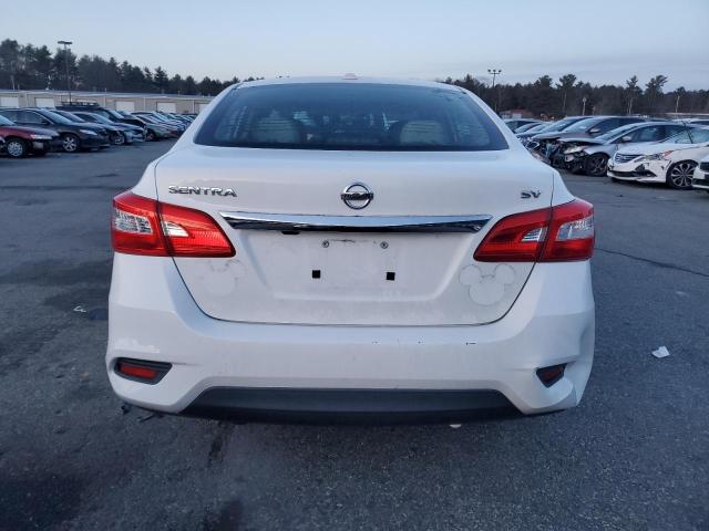 3N1AB7AP9GL675719 - 2016 NISSAN SENTRA S WHITE photo 6