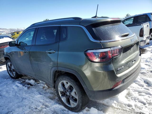 3C4NJDCB6LT127298 - 2020 JEEP COMPASS LIMITED GREEN photo 2