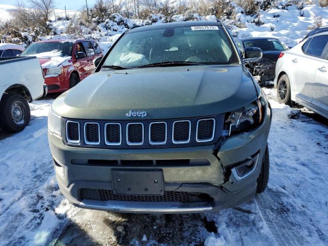 3C4NJDCB6LT127298 - 2020 JEEP COMPASS LIMITED GREEN photo 5