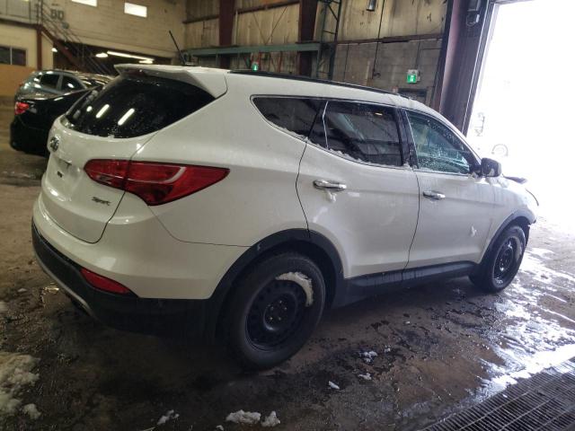 5XYZU3LB6DG103224 - 2013 HYUNDAI SANTA FE S WHITE photo 3