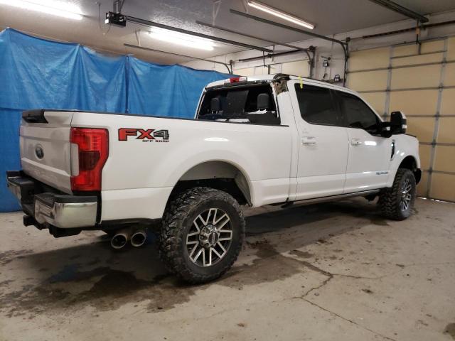 1FT8W3BT0KEE83652 - 2019 FORD F350 SUPER DUTY WHITE photo 3