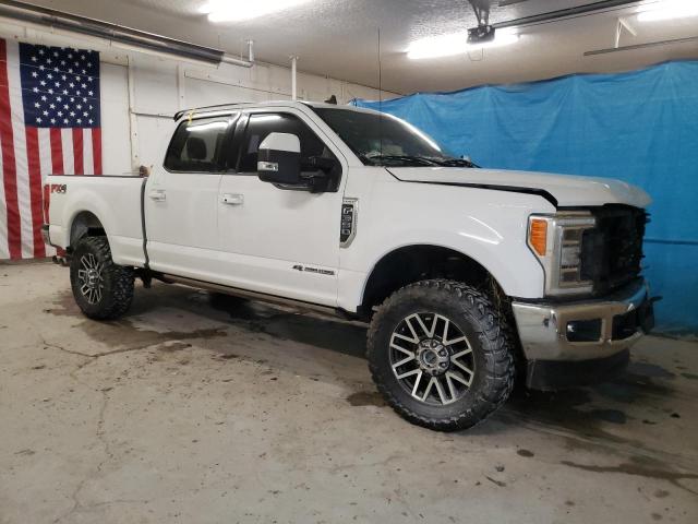 1FT8W3BT0KEE83652 - 2019 FORD F350 SUPER DUTY WHITE photo 4