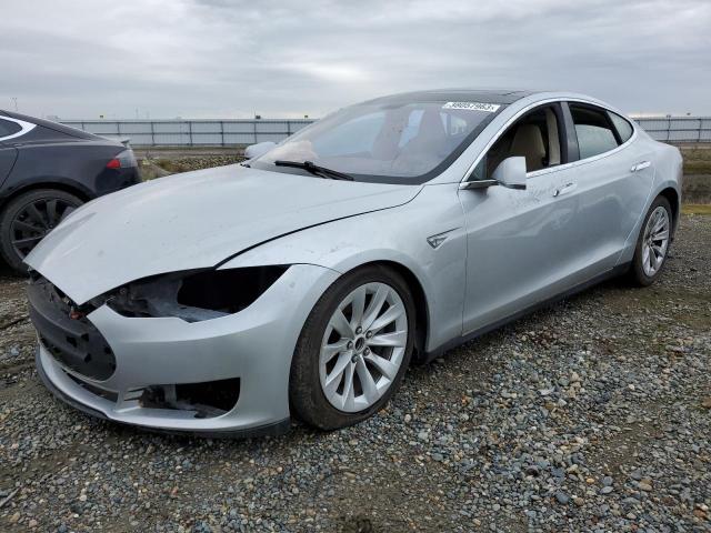 5YJSA1DP5DFP20985 - 2013 TESLA MODEL S Արծաթագույն լուսանկար 1