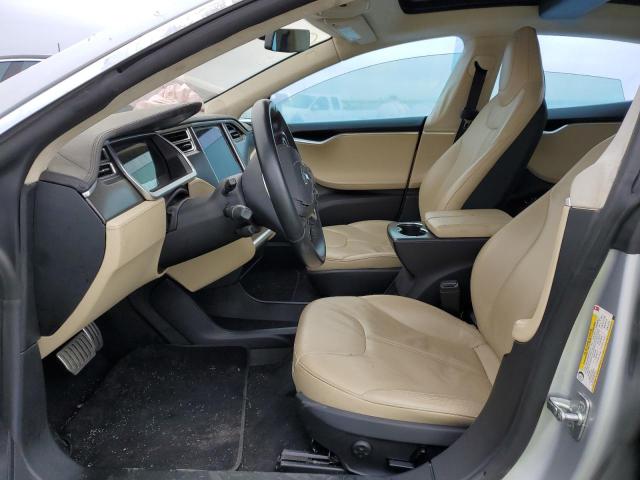 5YJSA1DP5DFP20985 - 2013 TESLA MODEL S Արծաթագույն լուսանկար 7