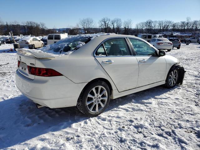 JH4CL96947C017387 - 2007 ACURA TSX WHITE photo 3