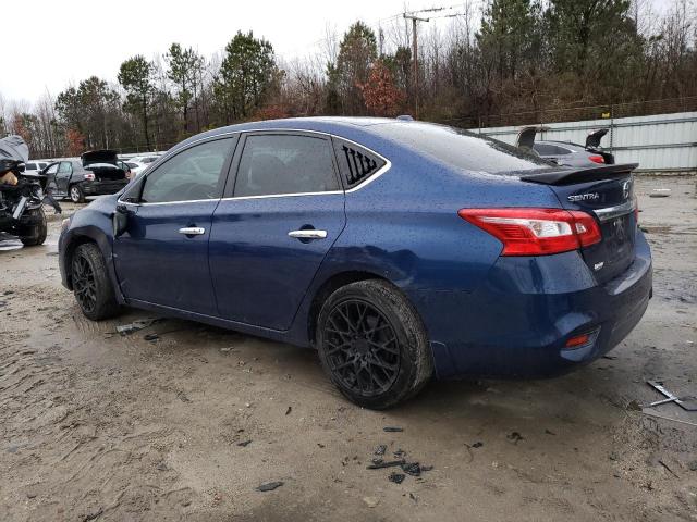 3N1AB7AP3JY278713 - 2018 NISSAN SENTRA S BLUE photo 2