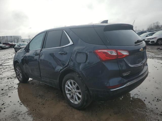 3GNAXSEV8JL127557 - 2018 CHEVROLET EQUINOX LT BLUE photo 2