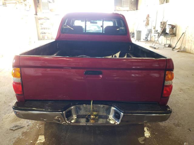 5TEGN92N14Z413399 - 2004 TOYOTA TACOMA DOUBLE CAB PRERUNNER RED photo 6