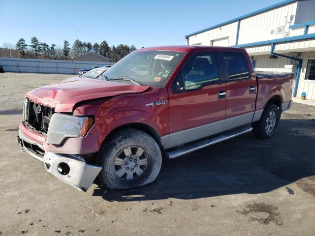 1FTFW1EF6CKD91708 - 2012 FORD F150 SUPERCREW RED photo 1