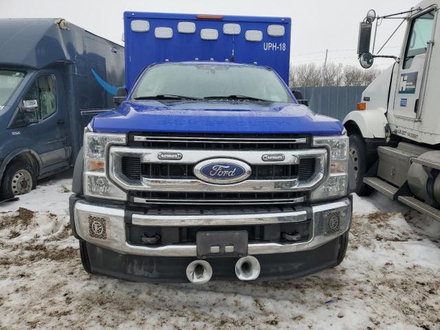 1FDUF4HT8LDA01041 - 2020 FORD F450 SUPER DUTY BLUE photo 5