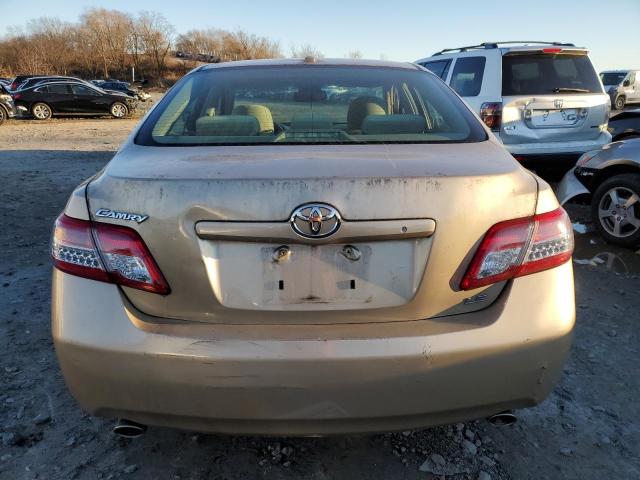 4T1BK3EK0AU116528 - 2010 TOYOTA CAMRY SE GOLD photo 6