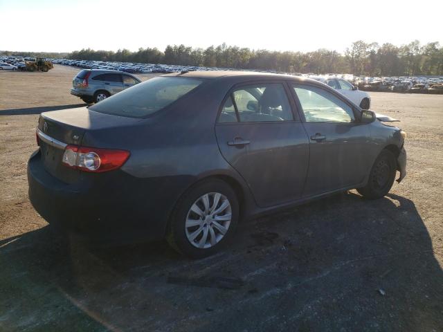 2T1BU4EE5CC903862 - 2012 TOYOTA COROLLA BASE GRAY photo 3