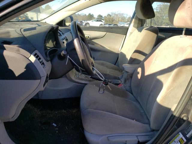 2T1BU4EE5CC903862 - 2012 TOYOTA COROLLA BASE GRAY photo 7