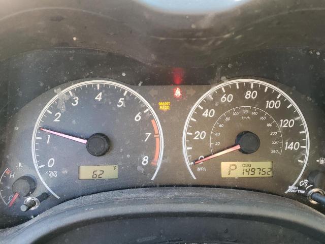 2T1BU4EE5CC903862 - 2012 TOYOTA COROLLA BASE GRAY photo 9