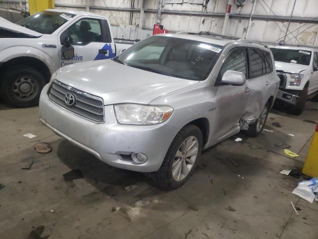 JTEEW44AX82012912 - 2008 TOYOTA HIGHLANDER HYBRID LIMITED SILVER photo 1