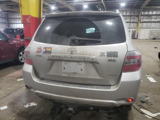 JTEEW44AX82012912 - 2008 TOYOTA HIGHLANDER HYBRID LIMITED SILVER photo 6