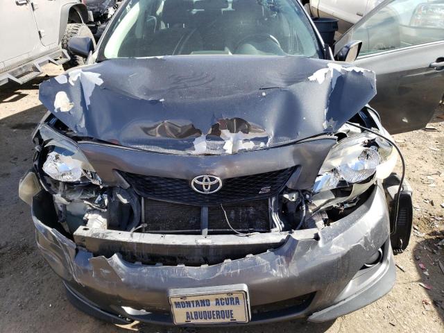 1NXBU40E69Z016723 - 2009 TOYOTA COROLLA BASE CHARCOAL photo 11