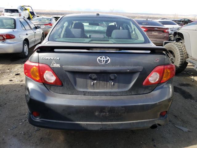 1NXBU40E69Z016723 - 2009 TOYOTA COROLLA BASE CHARCOAL photo 6