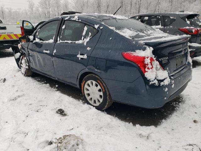 3N1CN7AP3GL909952 - 2016 NISSAN VERSA S BLUE photo 2