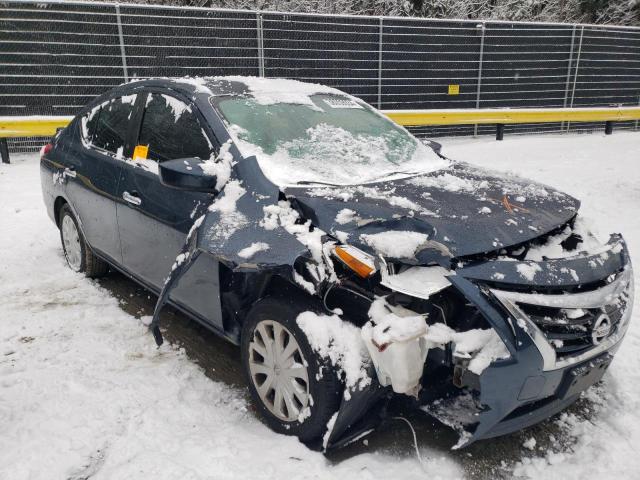 3N1CN7AP3GL909952 - 2016 NISSAN VERSA S BLUE photo 4