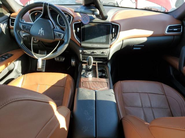 ZAM57RSS0H1246908 - 2017 MASERATI GHIBLI S BURGUNDY photo 8