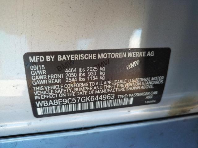 WBA8E9C57GK644963 - 2016 BMW 328 I SULEV SILVER photo 12