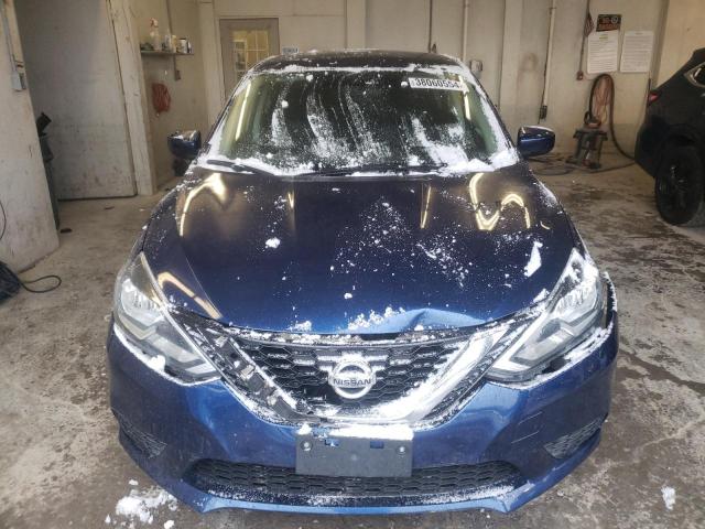 3N1AB7APXHY348718 - 2017 NISSAN SENTRA S BLUE photo 5