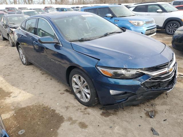 1G1ZD5ST8KF148597 - 2019 CHEVROLET MALIBU LT BLUE photo 4