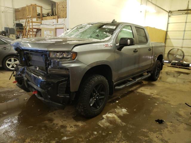 1GCPYFED1MZ163165 - 2021 CHEVROLET SILVERADO K1500 LT TRAIL BOSS GRAY photo 1